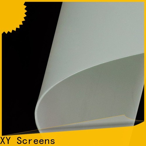 XY Screens projector screen fabric with good price for thin frame projector screen