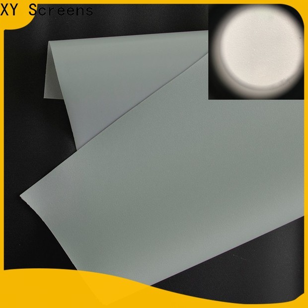 XY Screens transparent Rear Fabrics with good price for projector screen