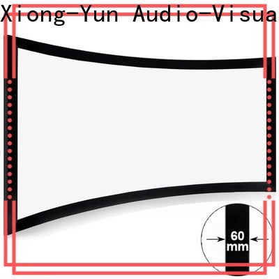 XY Screens mini curved home theater screen supplier for movies