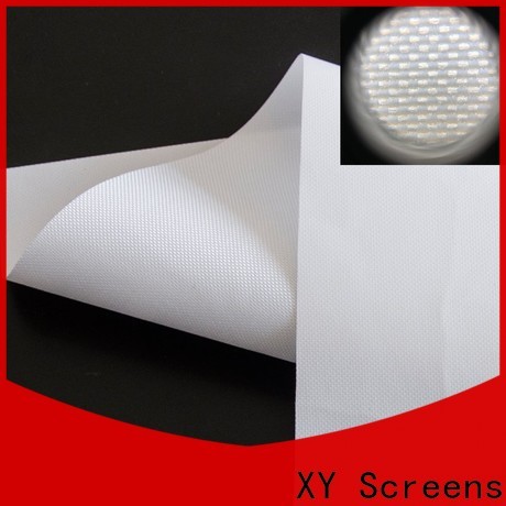 XY Screens rear projection screen material with good price for motorized projection screen