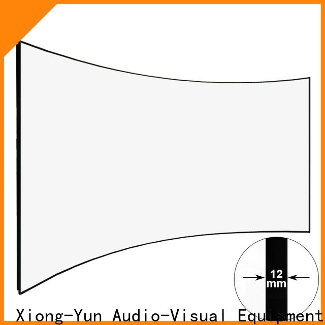 XY Screens curved home theater screen wholesale for movies