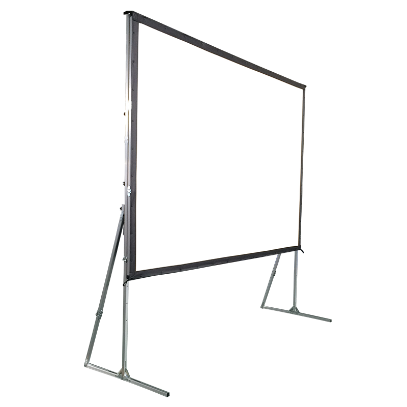 XY Screens curved outdoor pull down projector screen factory price-2
