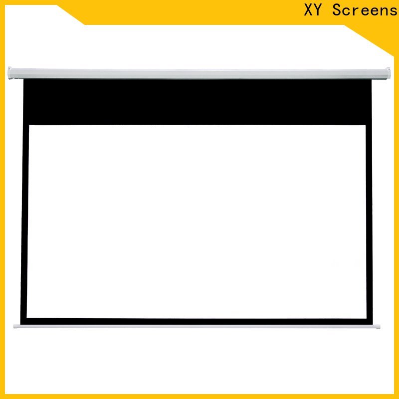 retractable Home theater projection screen wholesale for rooms