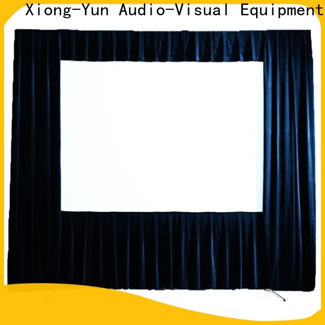 XY Screens fast folding outdoor projector screen factory price for square