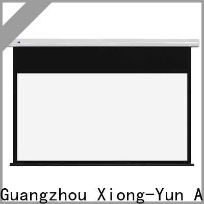 XY Screens electric projector screen factory price for rooms
