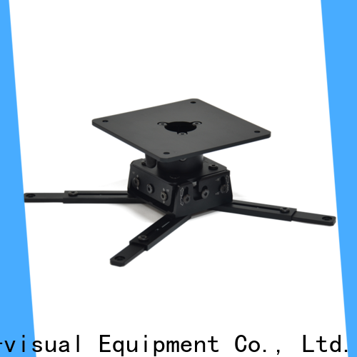 XY Screens ceiling video projector mount customized for television
