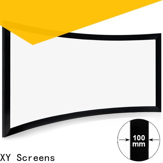 curved wholesale projector screens customized for home