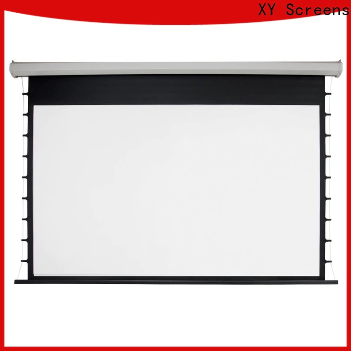 XY Screens motorized projector screen factory price for indoors
