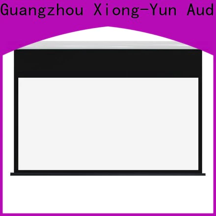 XY Screens motorised projector screen factory price for rooms