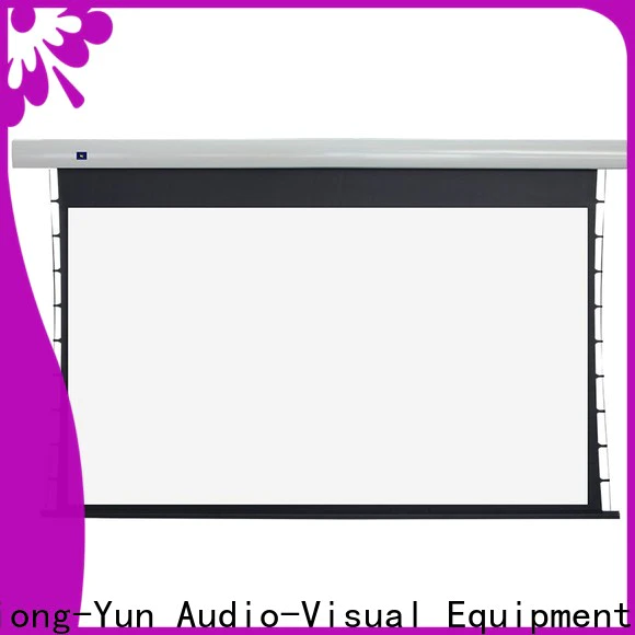 XY Screens electric fixed projector screen inquire now for household