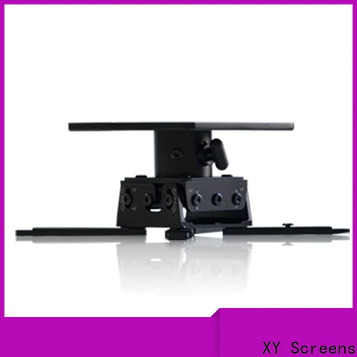 XY Screens large projector mount customized for television