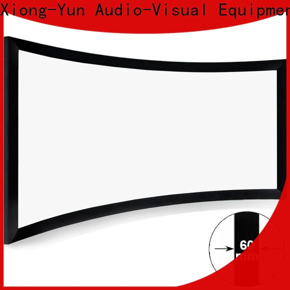 thin Home Entertainment Curved Projector Screens supplier for movies