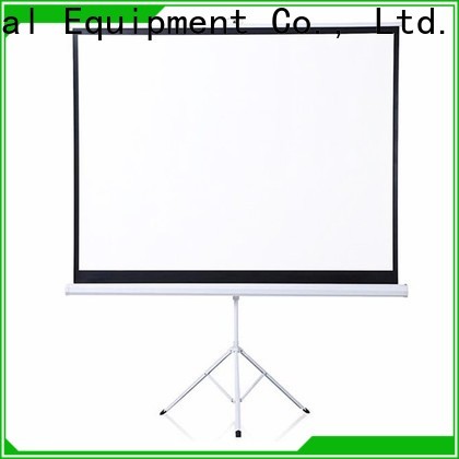 standard portable tripod screen supplier for meeting room