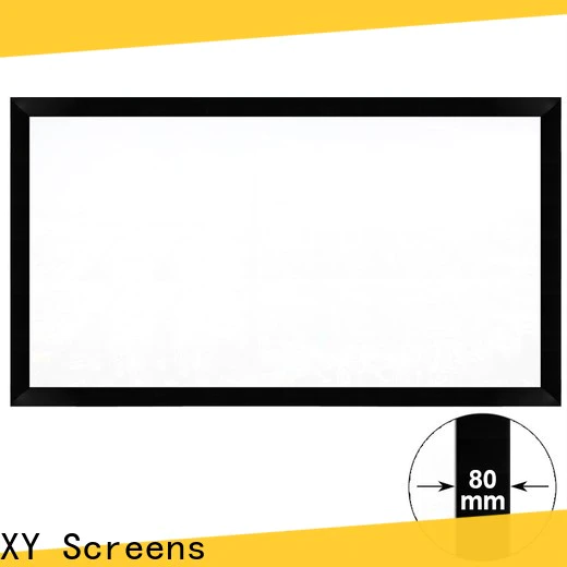curved home theater projector screen supplier for home