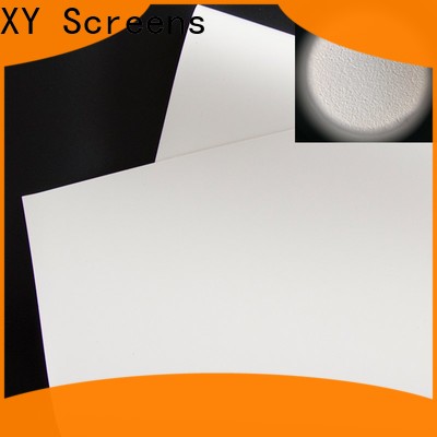 XY Screens hard screen projector fabric inquire now for fixed frame projection screen