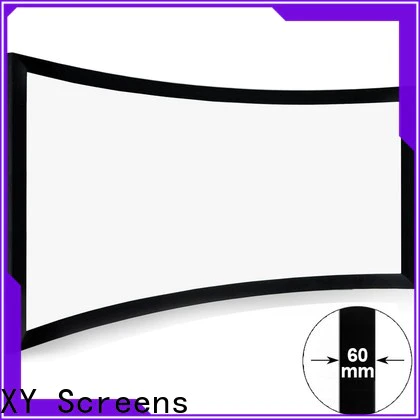 XY Screens curved home theater screen factory price for home cinema