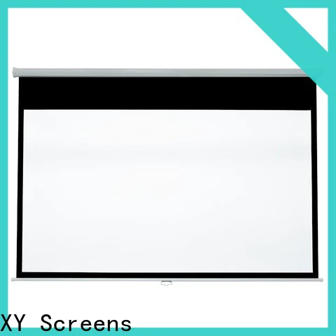 XY Screens drop down projector screen factory for students