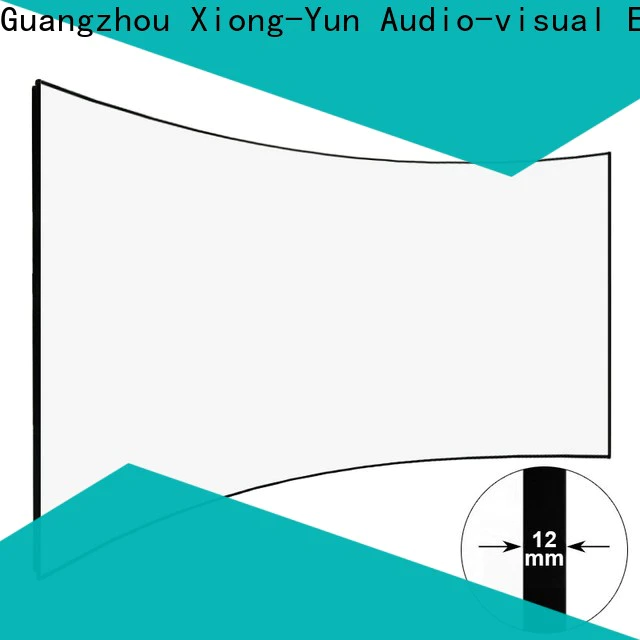 XY Screens curved projector screen factory price for ktv