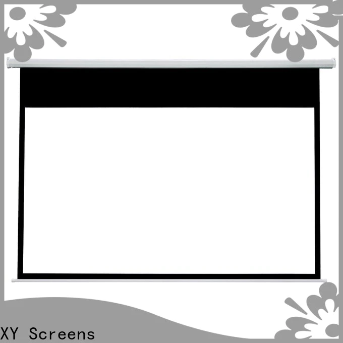 XY Screens Motorized Projection Screen supplier for rooms