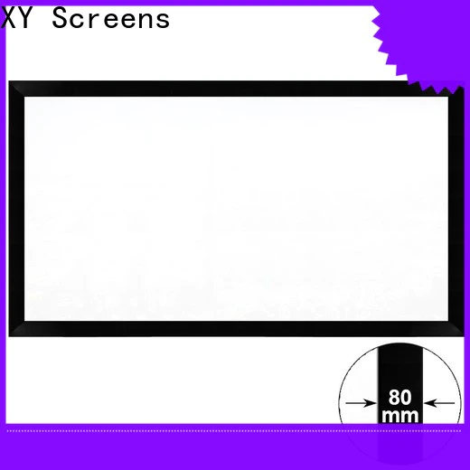 XY Screens thin movie projector screen wholesale for office