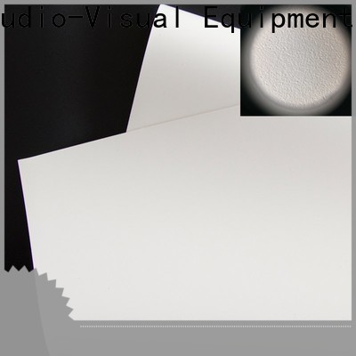 XY Screens metallic front and rear fabric design for projector screen