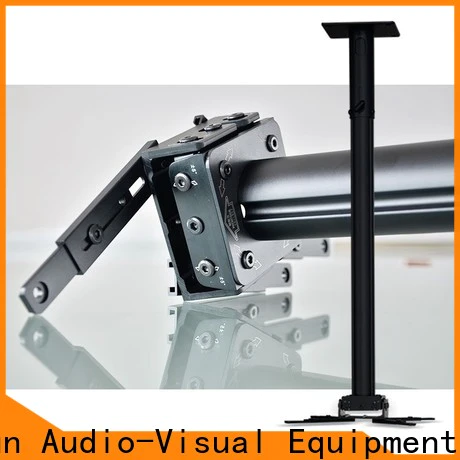 XY Screens projector floor mount customized for PC