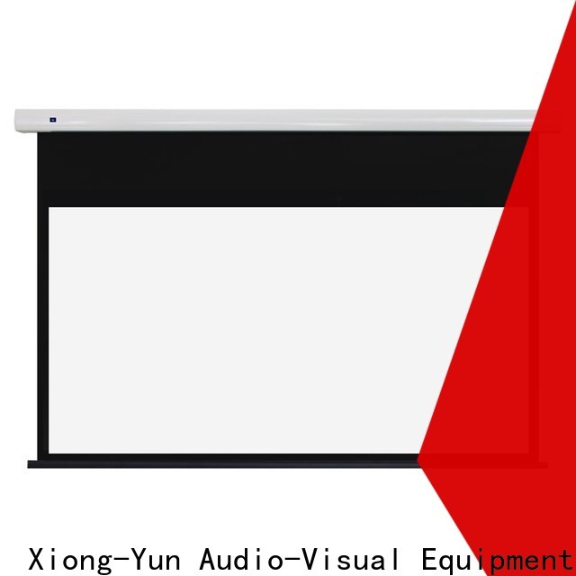 XY Screens Motorized Projection Screen factory for living room