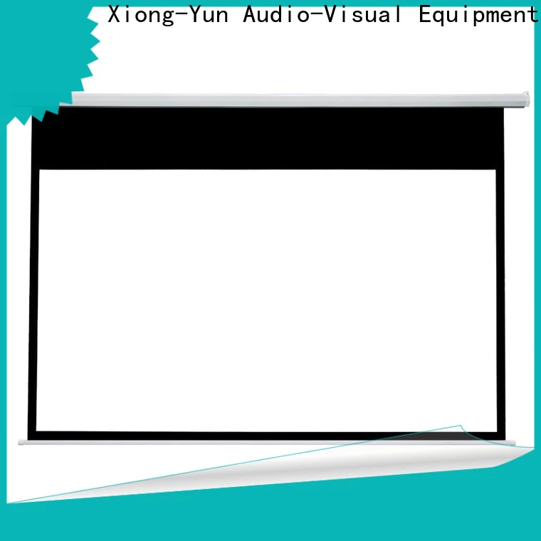XY Screens retractable motorized screens factory price for rooms