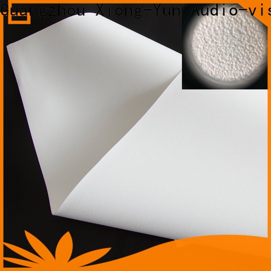 XY Screens flexible projector fabric with good price for thin frame projector screen