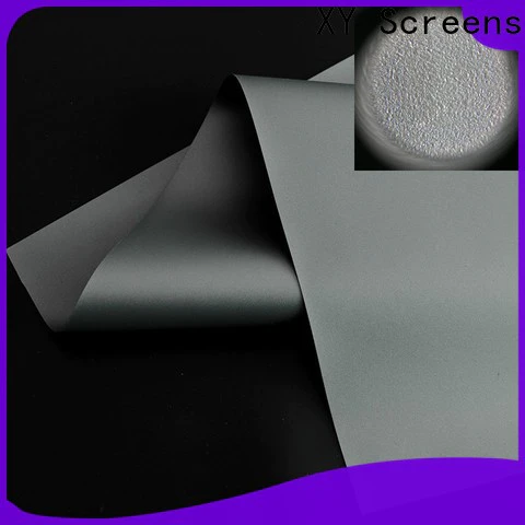 XY Screens light rejecting Ambient Light Rejecting Fabrics customized for projector screen