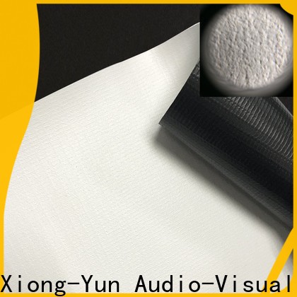 XY Screens professional projector fabric with good price for thin frame projector screen