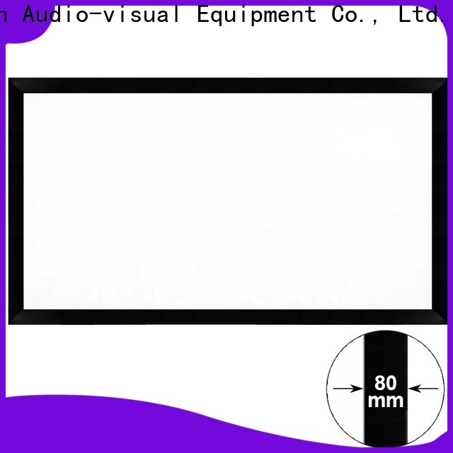 XY Screens fixed home theater projector screen supplier for theater