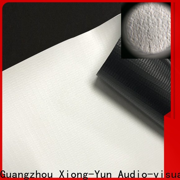 XY Screens professional projector fabric factory for motorized projection screen