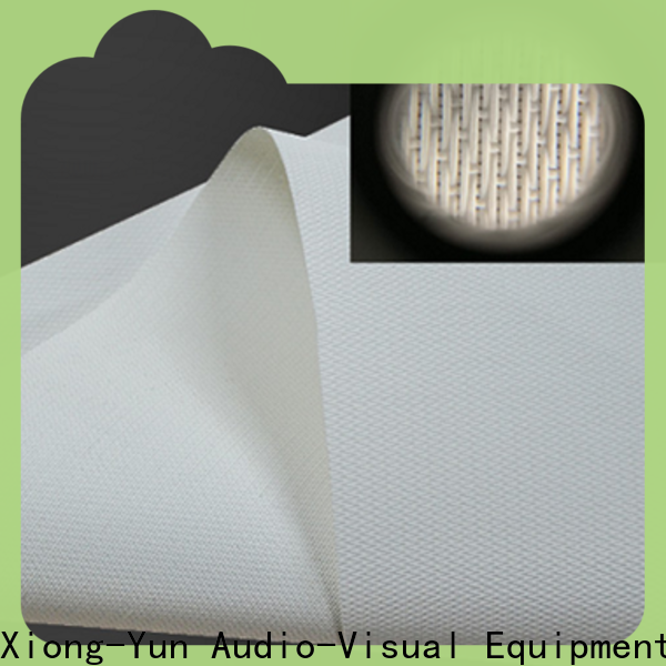 transparent Acoustically Transparent Fabrics manufacturer for fixed frame projection screen