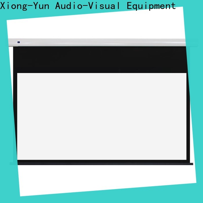 XY Screens electric theater projector screen inquire now for indoors