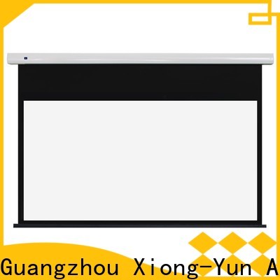 XY Screens white projection screen manufacturer with good price for living room