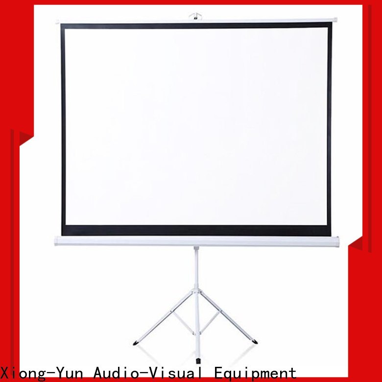 XY Screens tripod projector screen supplier for meeting