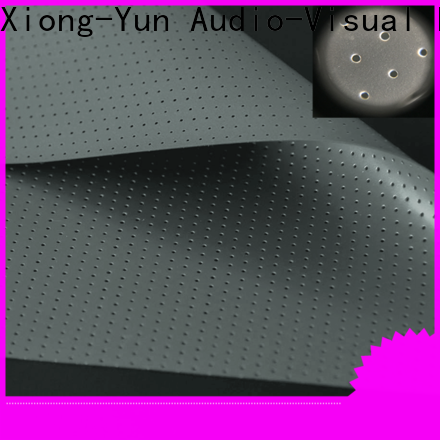 XY Screens front and rear fabric from China for motorized projection screen