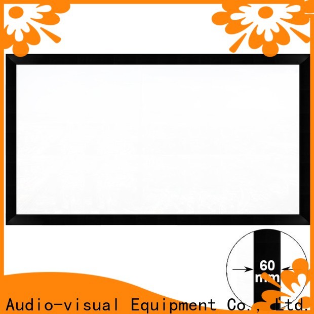 XY Screens Commercial Fixed Frame Projector Screens design for meeting