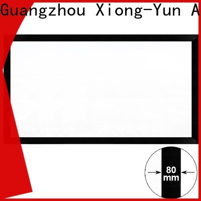 XY Screens home theater projector screen personalized for office