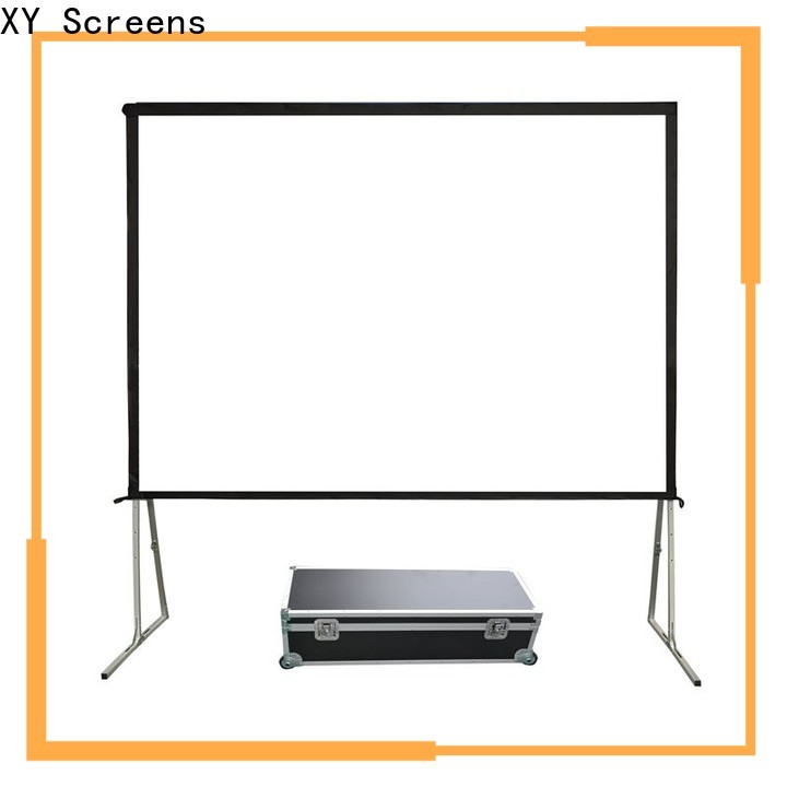 curved outdoor projector screen factory price for public