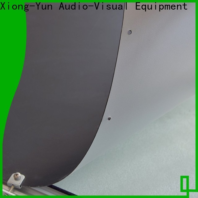 XY Screens quality front and rear fabric factory for projector screen
