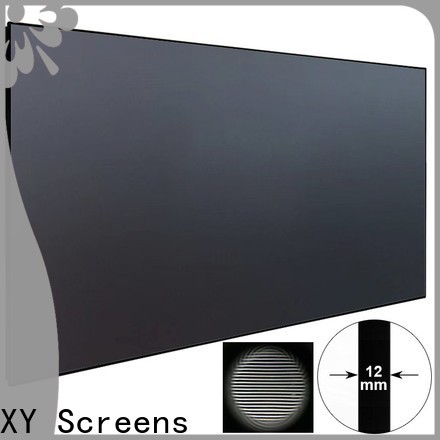thin ultra short throw projector screen series for television