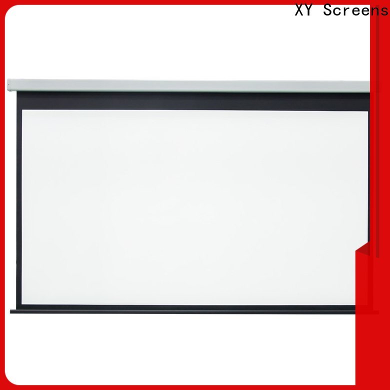 stable motorized projector screen wholesale for theater