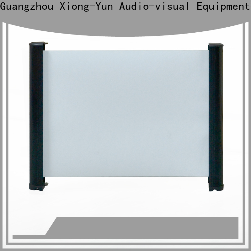 curved projector screen size factory price for household