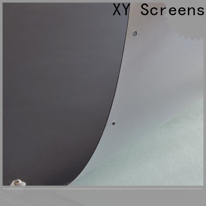XY Screens normal front and rear fabric design for projector screen