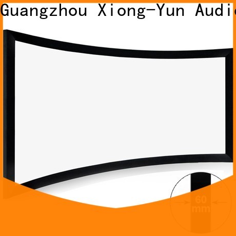 XY Screens curved curved home theater screen wholesale for ktv