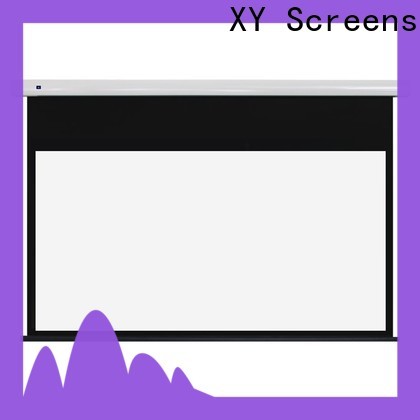 XY Screens intelligent Motorized Projection Screen inquire now for indoors