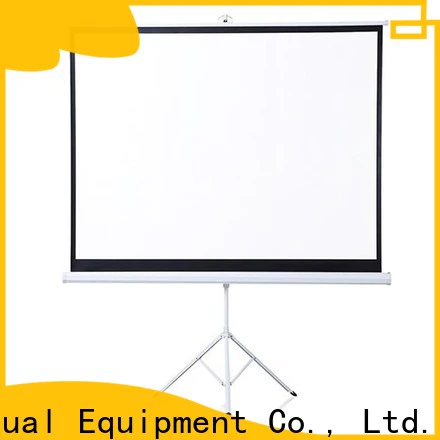 coated portable tripod screen personalized for office