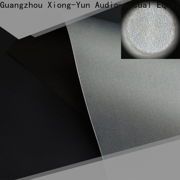 XY Screens light rejecting projector cloth from China for fixed frame projection screen